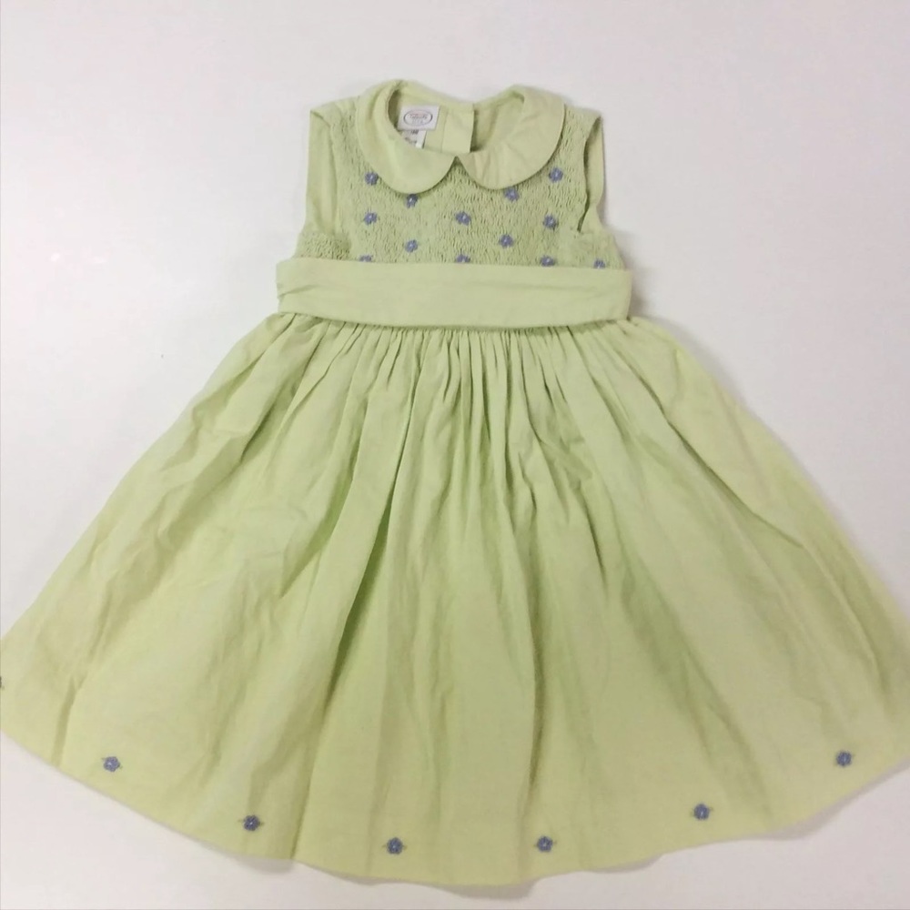 Green/blue Floral Dress